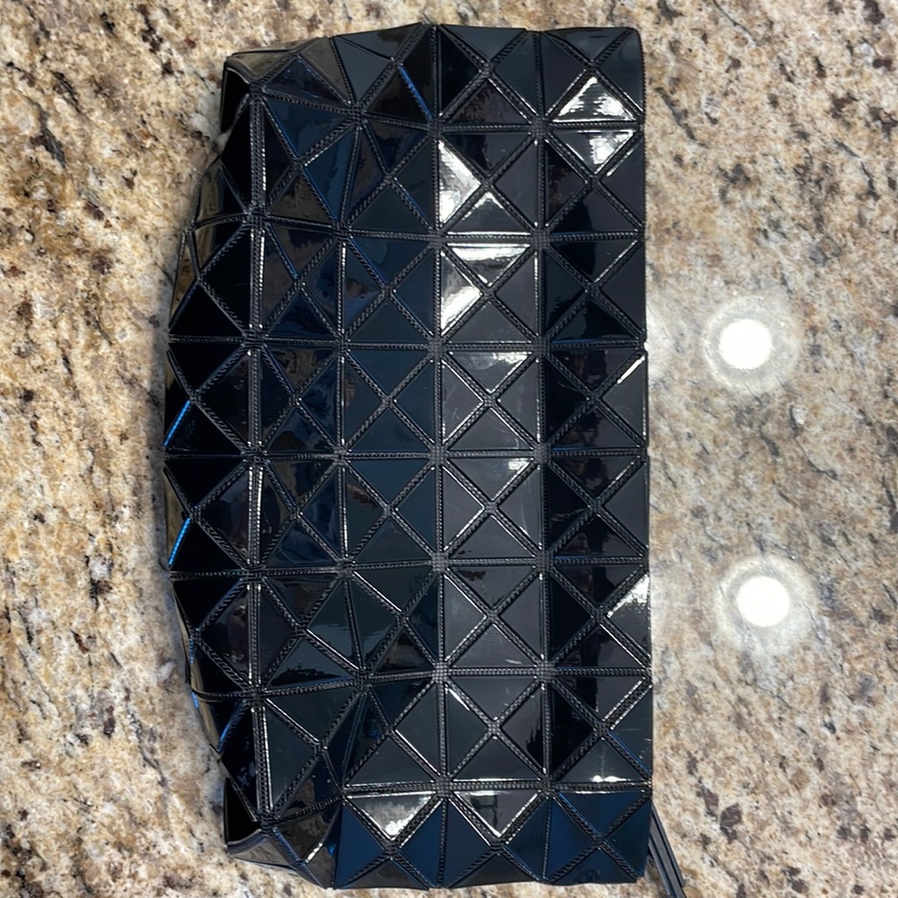 Issey Miyake Black Bao Bao Wristlet